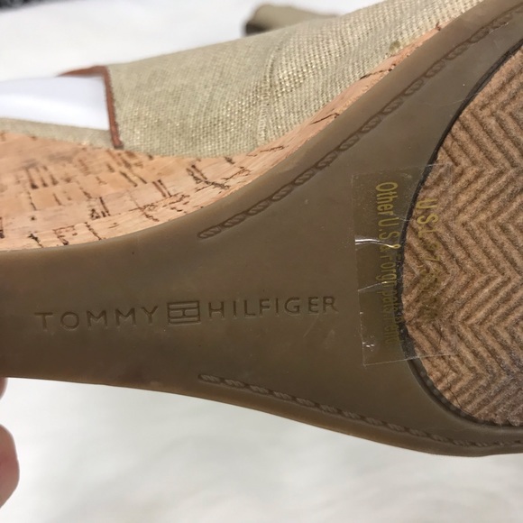 Tommy Hilfiger Cork Wedges - Picture 6 of 8